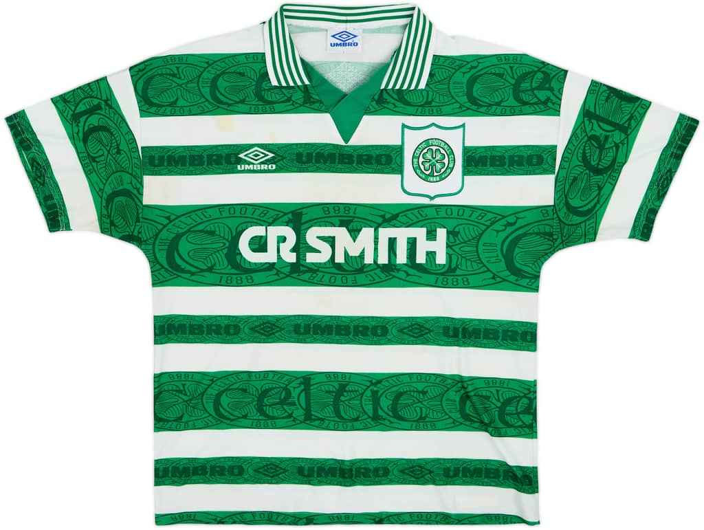 1995-97 Celtic Home Shirt - 5/10 - (L)