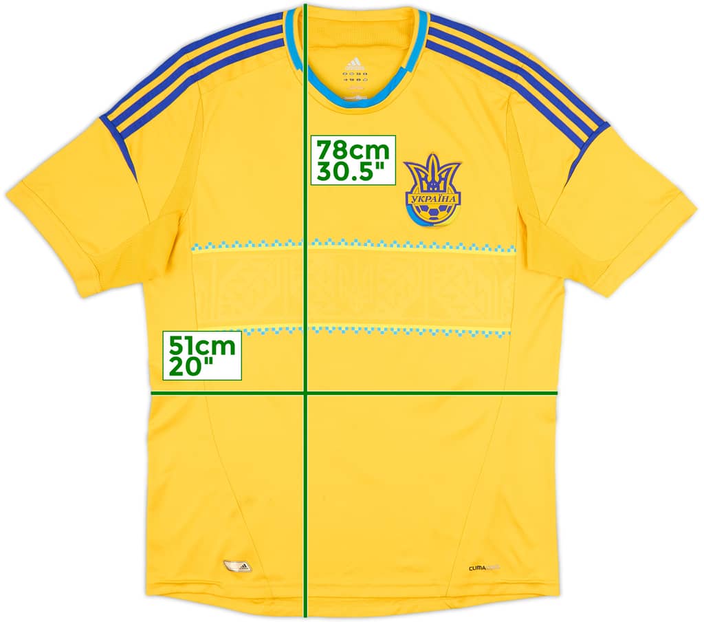 2011-13 Ukraine Home Shirt - 4/10 - (L)