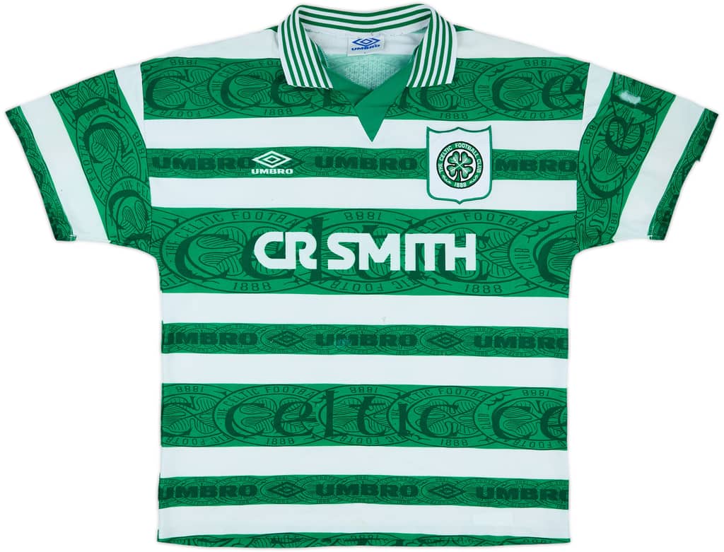 1995-97 Celtic Home Shirt - 4/10 - (L)