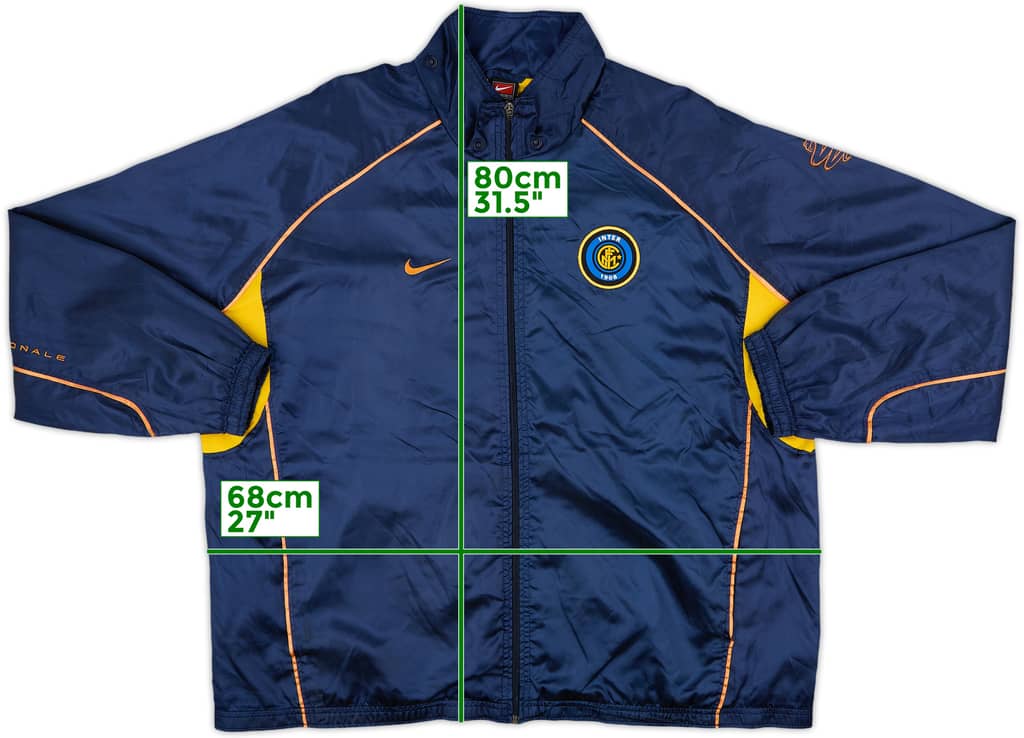 2001-02 Inter Milan Nike Track Jacket - 9/10 - (L)