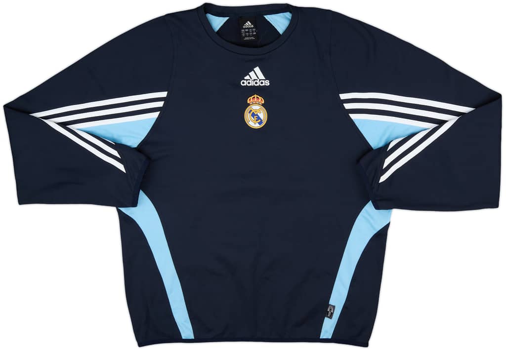2003-04 Real Madrid adidas Sweat Top - 8/10 - (M)