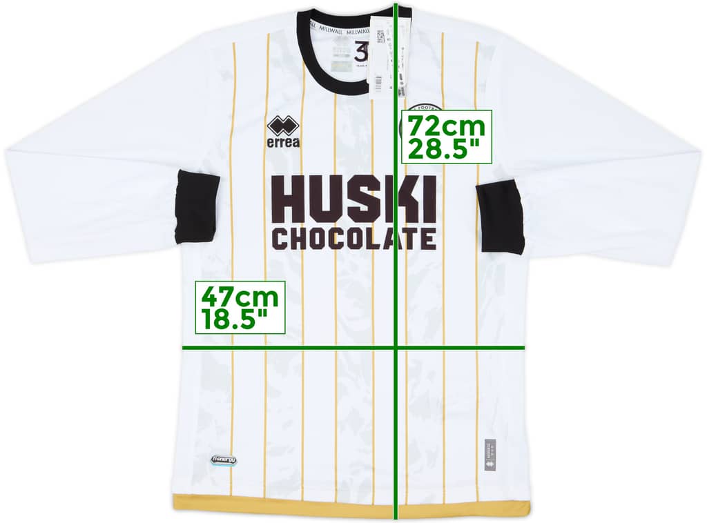 2023-24 Millwall Away L/S Shirt (M)
