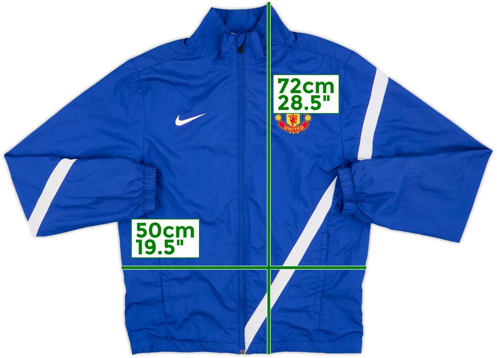 2012-13 Manchester United Nike Track Jacket - 7/10 - (S)