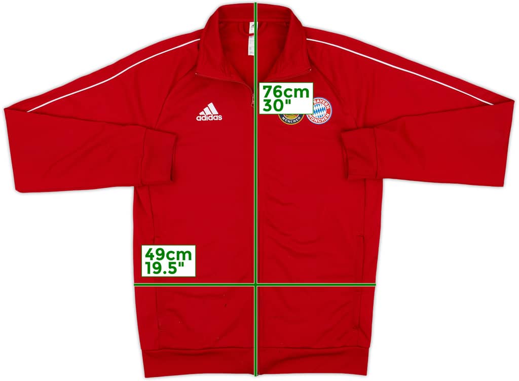 2019-20 Bayern Munich adidas Track Jacket - 5/10 - (M)