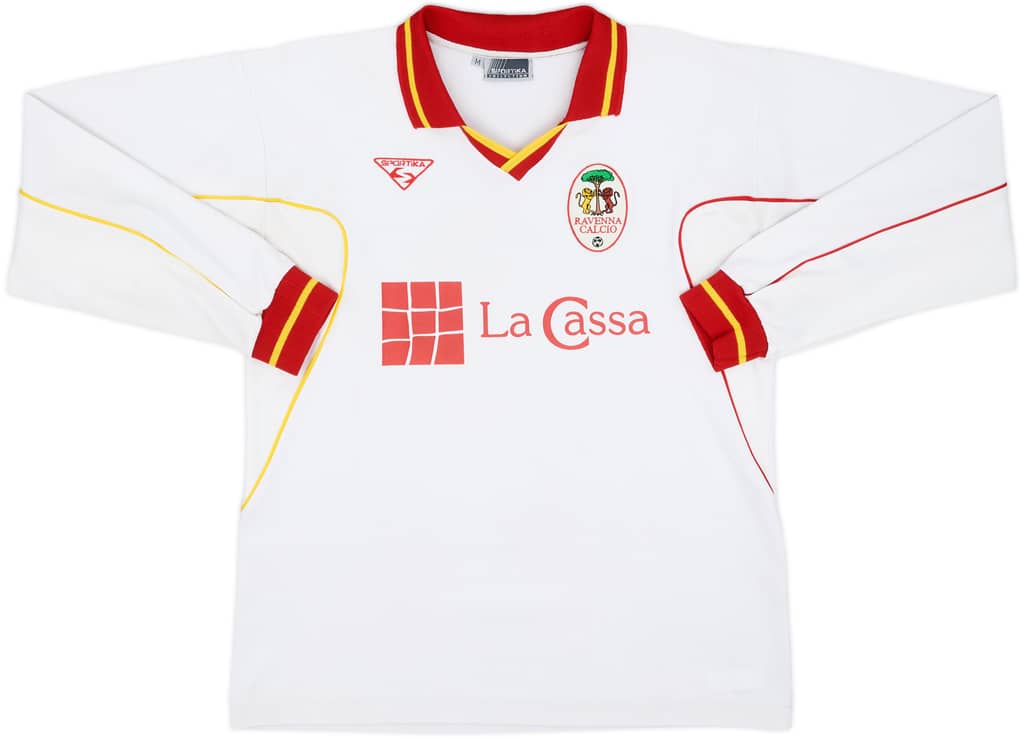 2001-02 Ravenna Away L/S Shirt - 8/10 - (M)