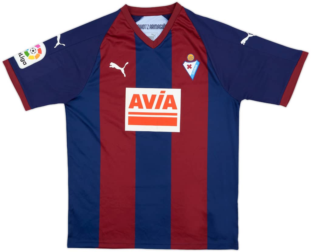 2017-18 Eibar Home Shirt - 7/10 - (L)