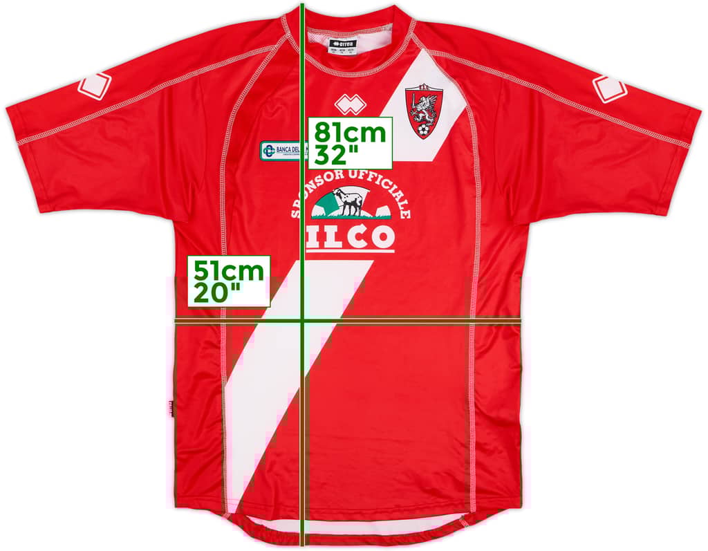 2007-08 Grosseto Home Shirt - 9/10 - (XL)