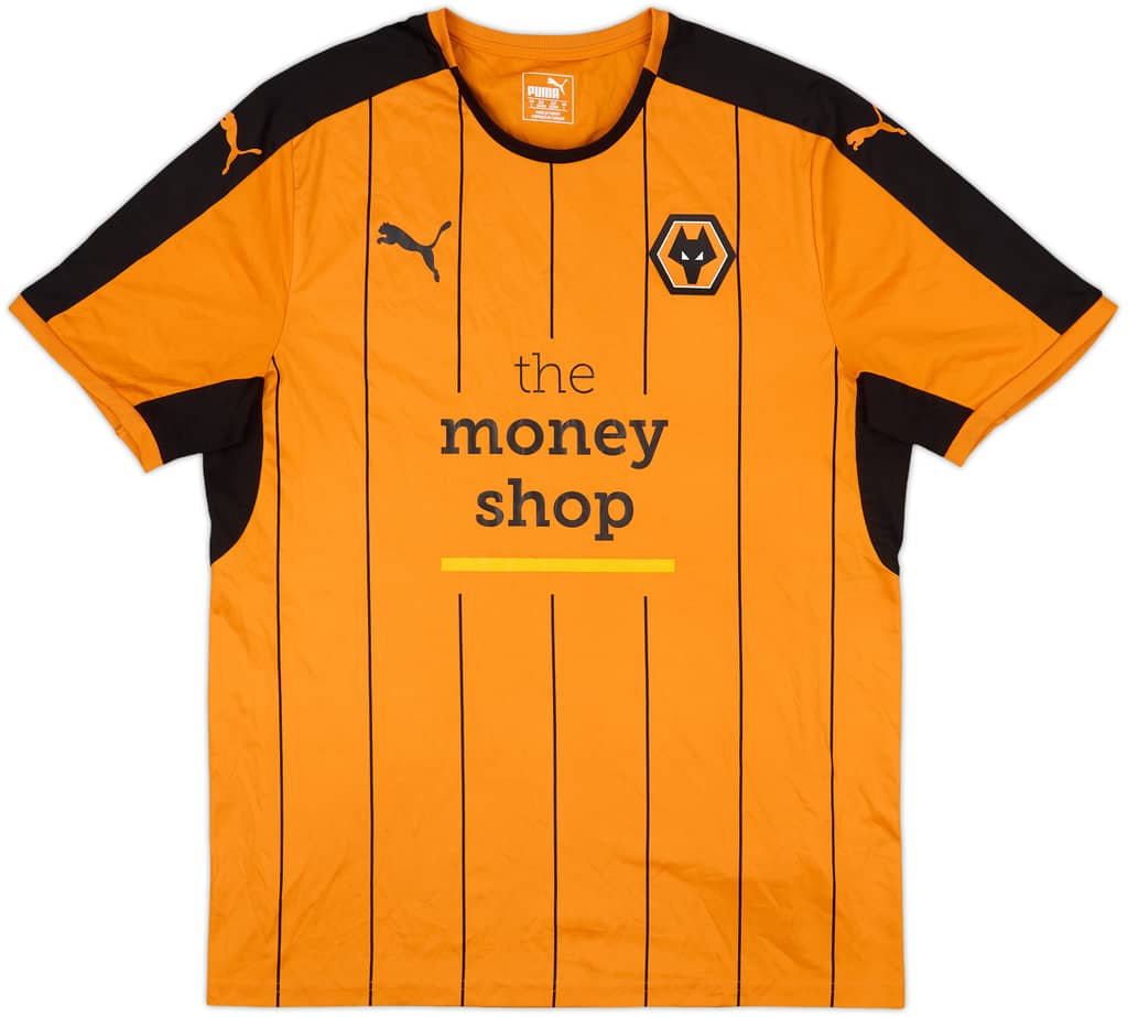 2016-17 Wolves Home Shirt - 9/10 - (L)