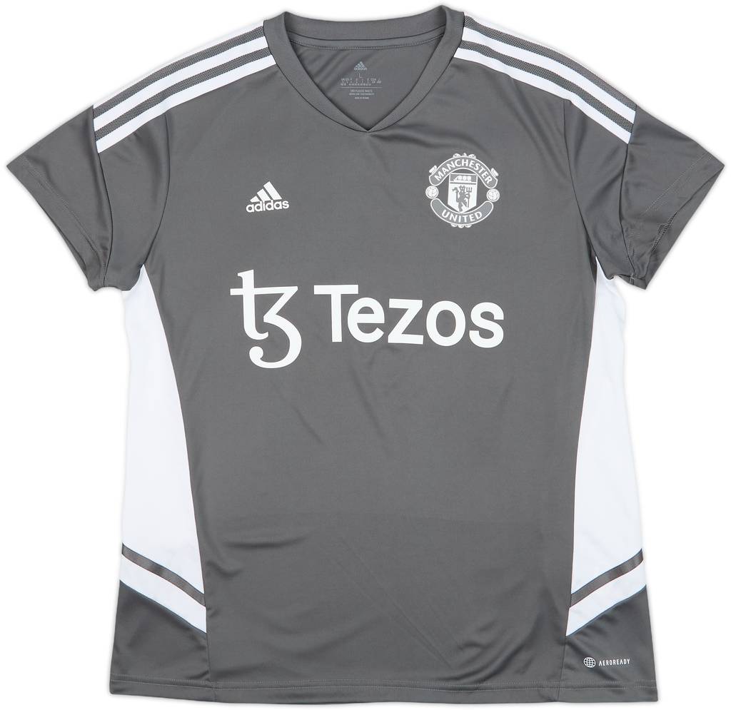 2022-23 Manchester United adidas Training Shirt - 10/10 - (Women's L)