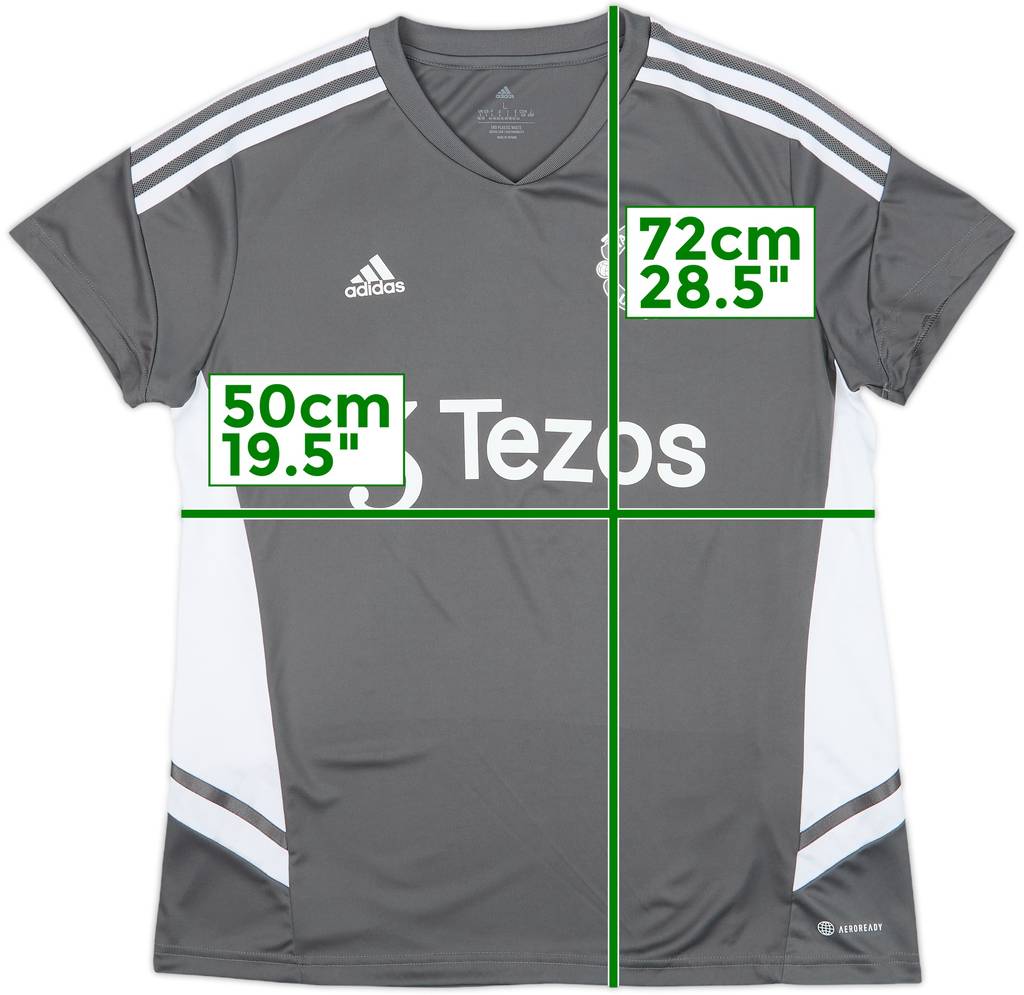 2022-23 Manchester United adidas Training Shirt - 10/10 - (Women's L)