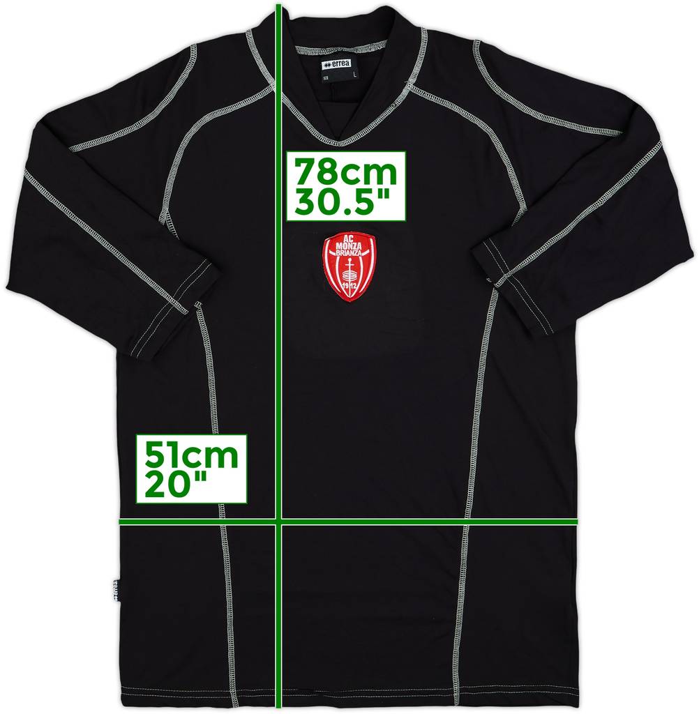 2005-06 Monza Errea Training L/S Shirt - 7/10 - (L)