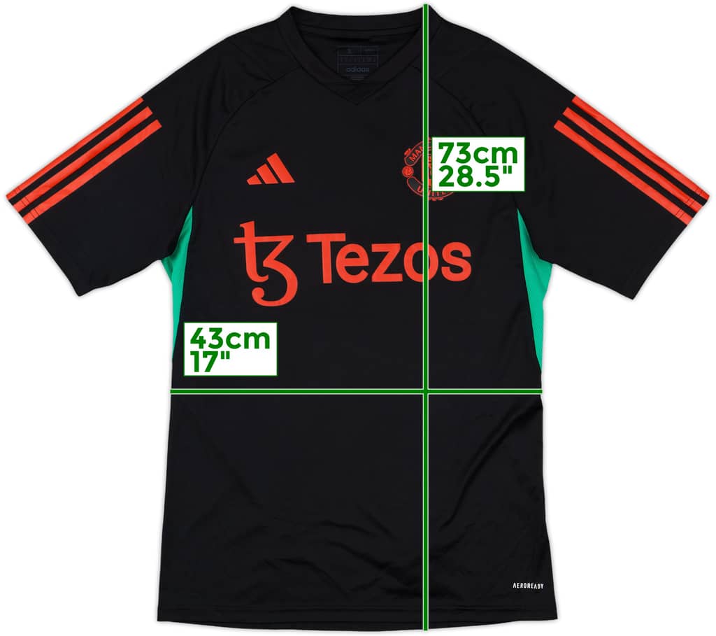 2023-24 Manchester United adidas Training Shirt - 9/10 - (S)