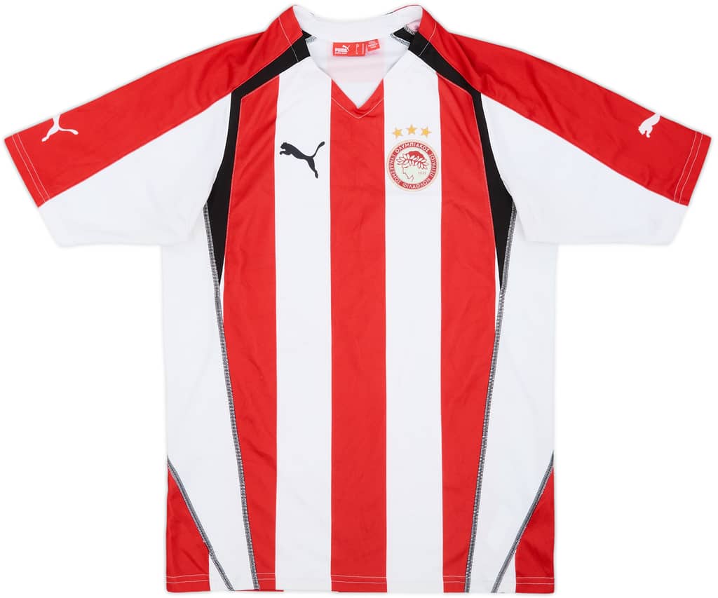 2005-06 Olympiakos Home Shirt - 6/10 - (M)