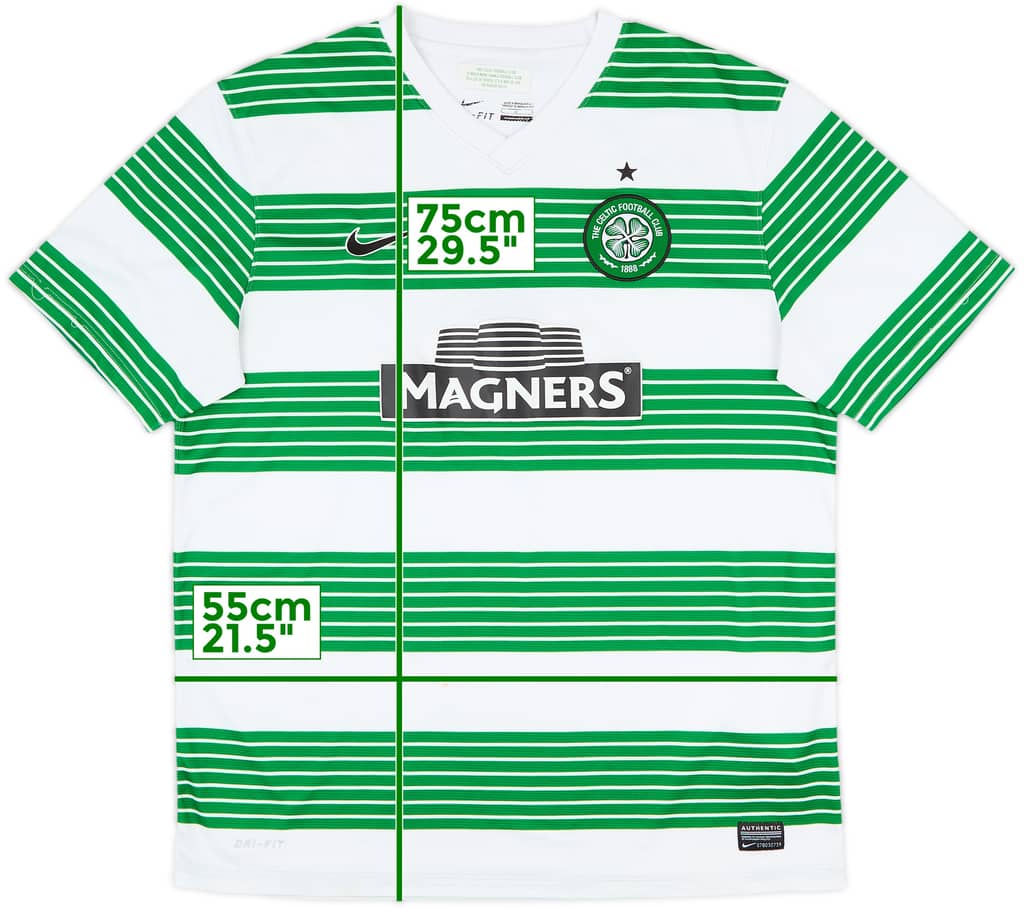 2012-13 Celtic '125th Anniversary' Home Shirt - 7/10 - (L)