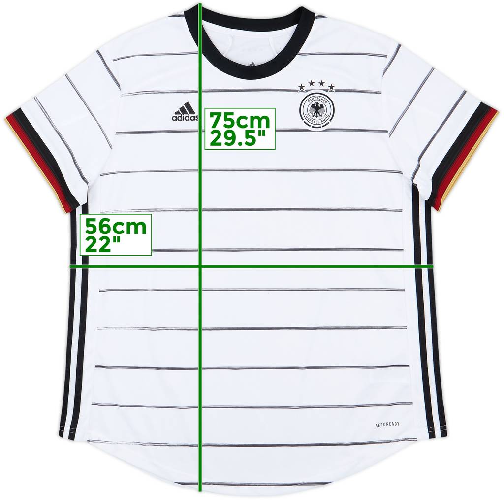 2020-21 Germany Home Shirt - 7/10 - (Women's XL)