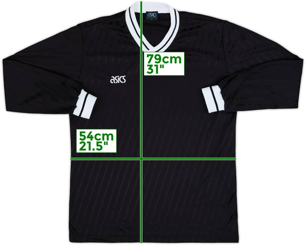 1990s Asics Template L/S Shirt - 10/10 - (XL)