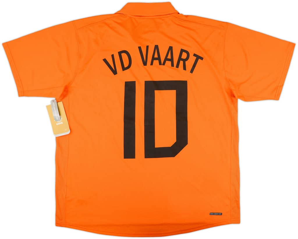 2006-08 Netherlands Home Shirt VD Vaart #10 (XL)
