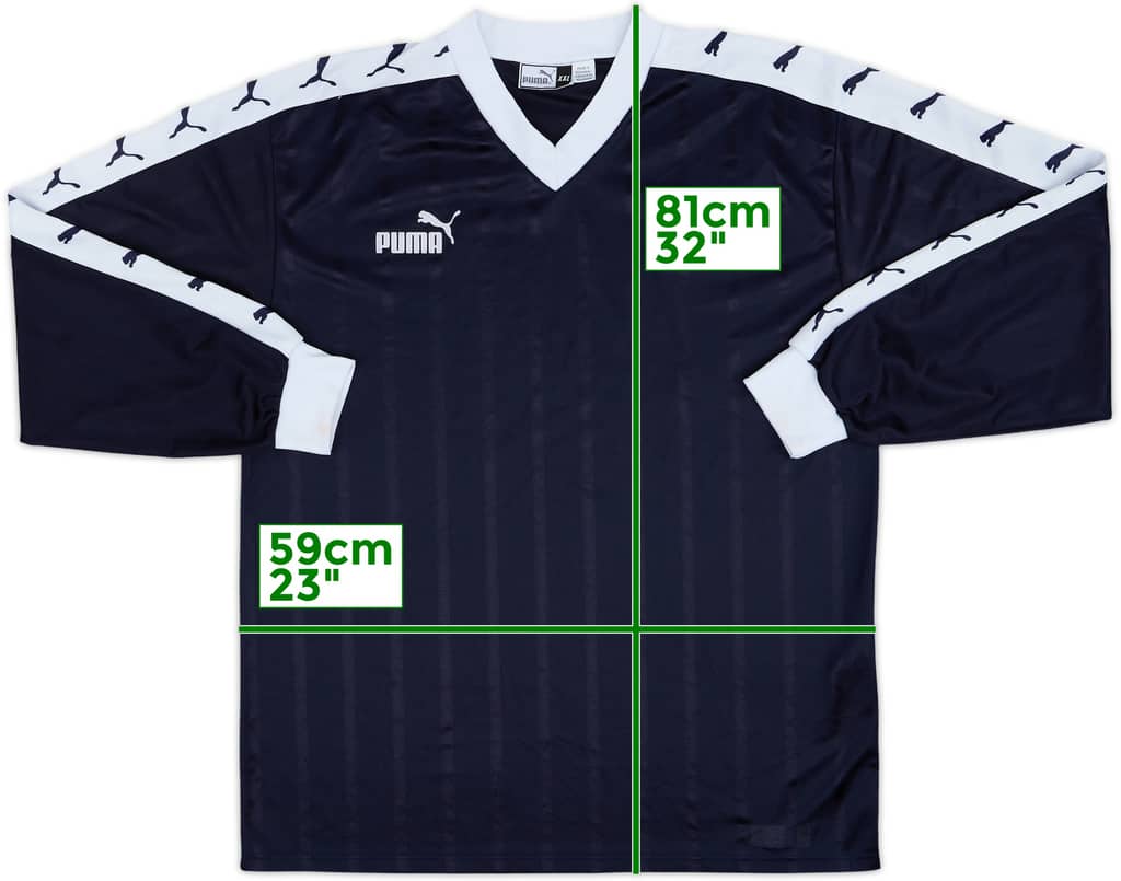 1990s Puma Template L/S Shirt - 9/10 - (XXL)