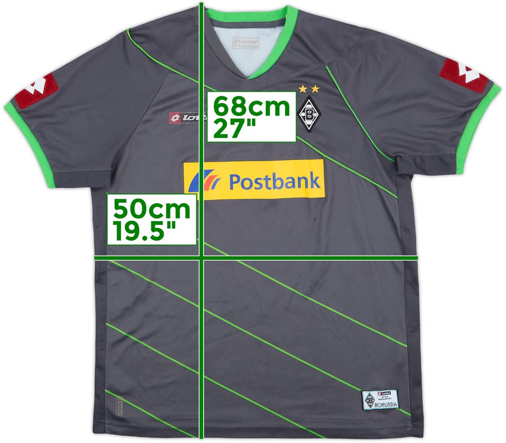 2011-12 Borussia Monchengladbach Away Shirt - 7/10 - (XL.Boys)