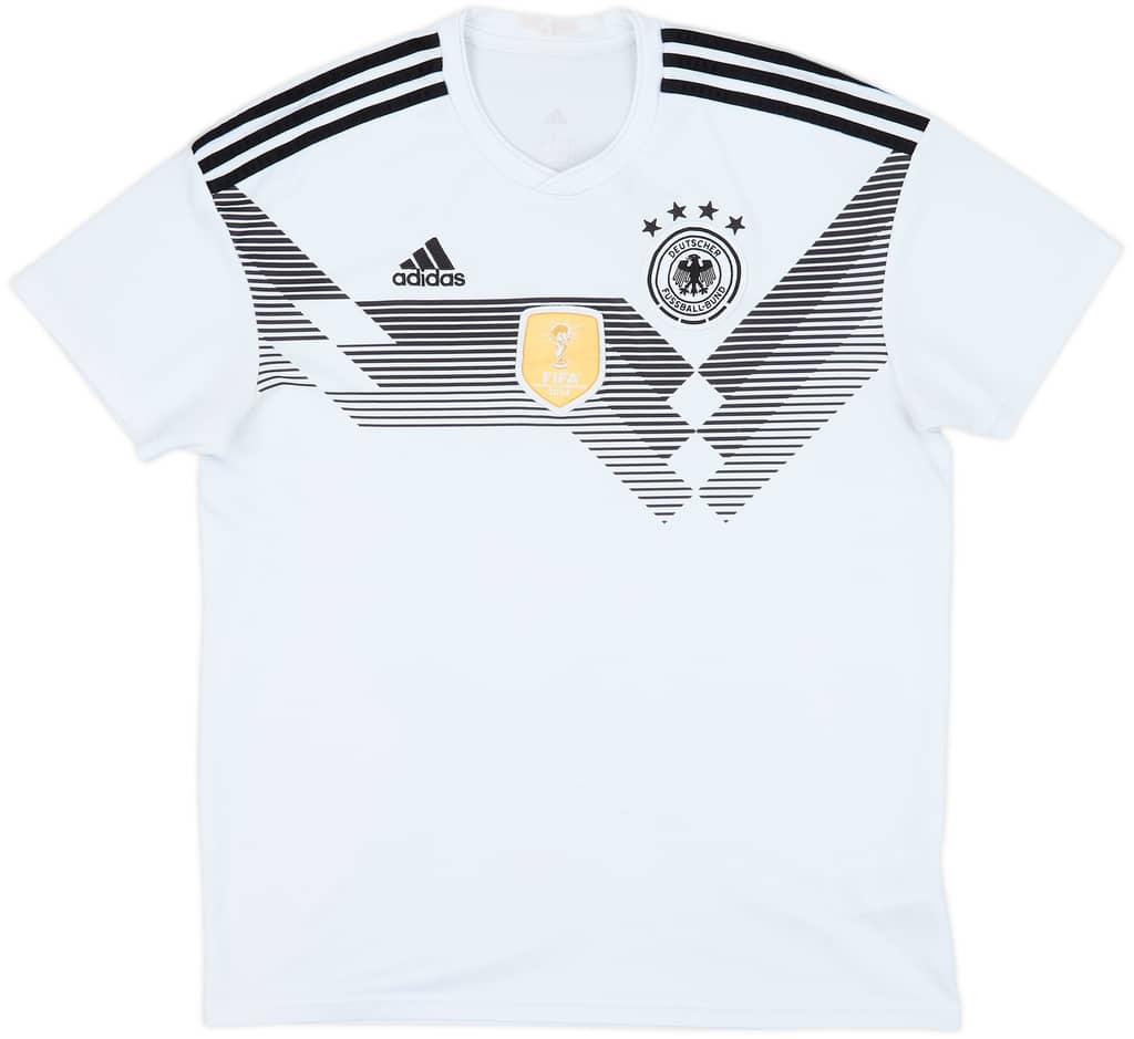 2018-19 Germany Home Shirt - 6/10 - (L.Boys)