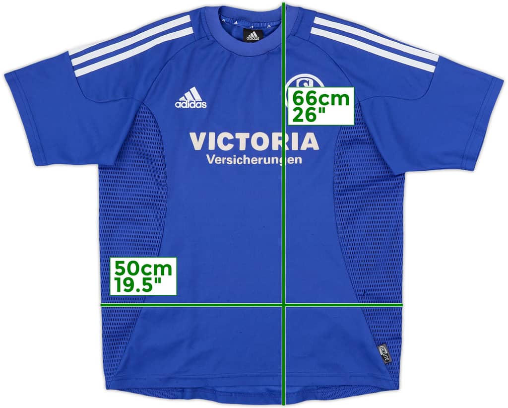 2002-04 Schalke Home Shirt - 8/10 - (XL.Boys)