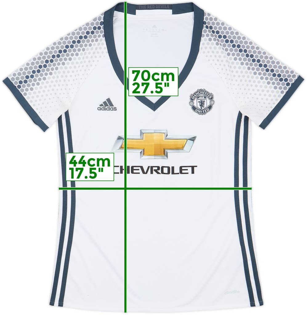 2016-17 Manchester United Third Shirt - 9/10 - (Women's M)