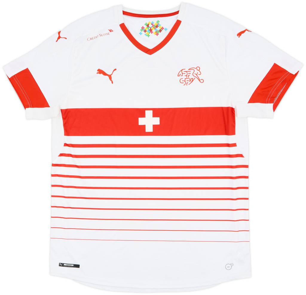 2016-17 Switzerland Away Shirt - 8/10 - (XL)