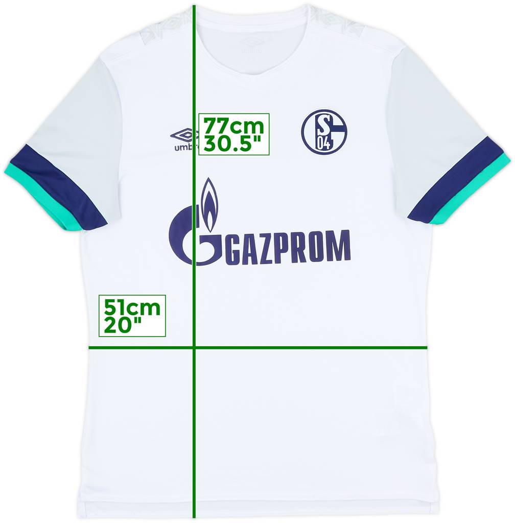 2019-20 Schalke Away Shirt - 8/10 - (L)