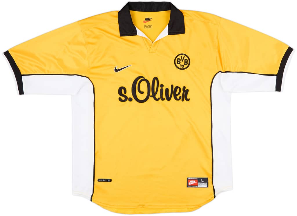 1998-00 Borussia Dortmund Home Shirt - 5/10 - (L)