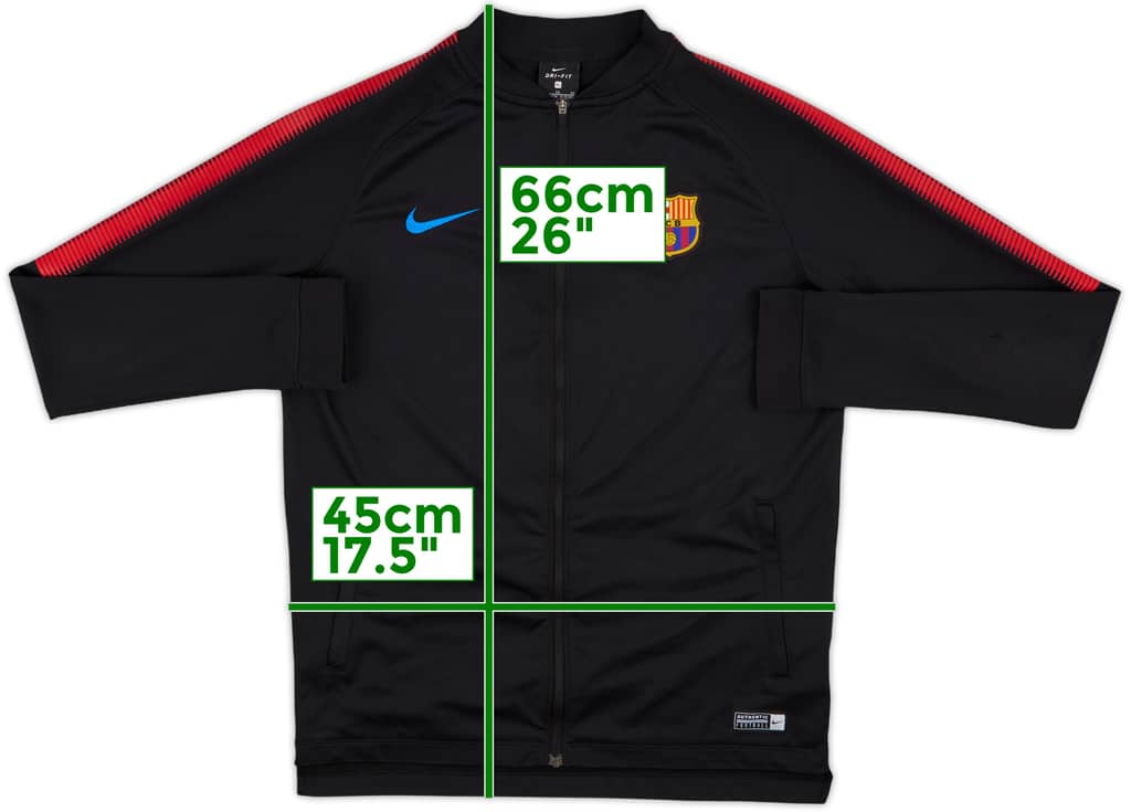 2017-18 Barcelona Nike Track Jacket - 10/10 - (XL.Boys)