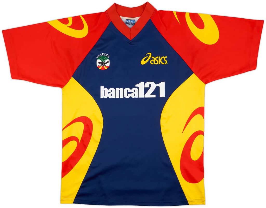2000-01 Lecce Asics Training Shirt - 9/10 - (XL)
