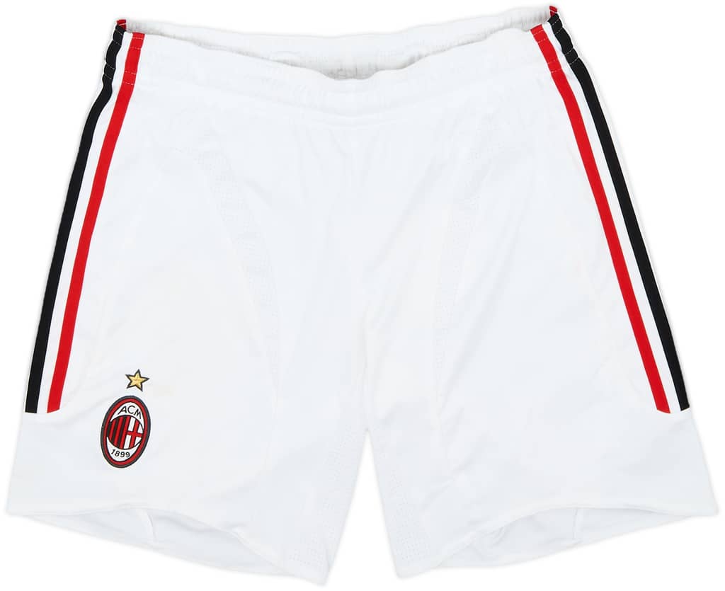 2007-08 AC Milan adidas Home Shorts - 6/10 - (S)
