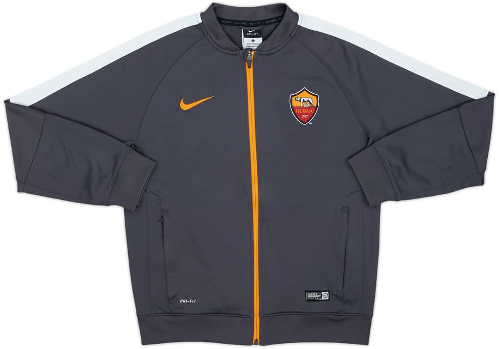 2015-16 Roma Nike Track Jacket - 8/10 - (L.Boys)