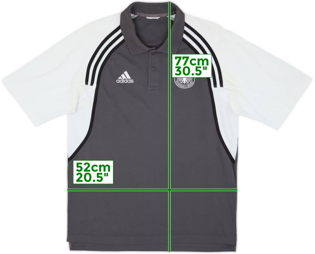 2000-02 Germany adidas Polo Shirt - 8/10 - (XL)
