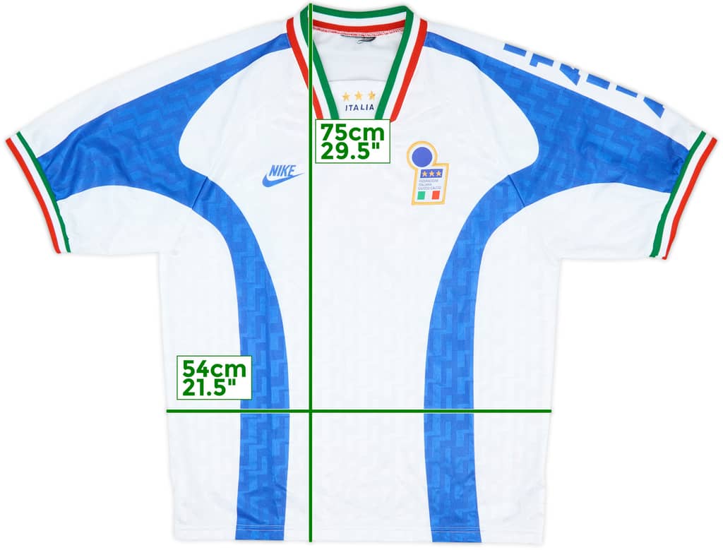 1996-97 Italy Nike Training Shirt - 8/10 - (XL)