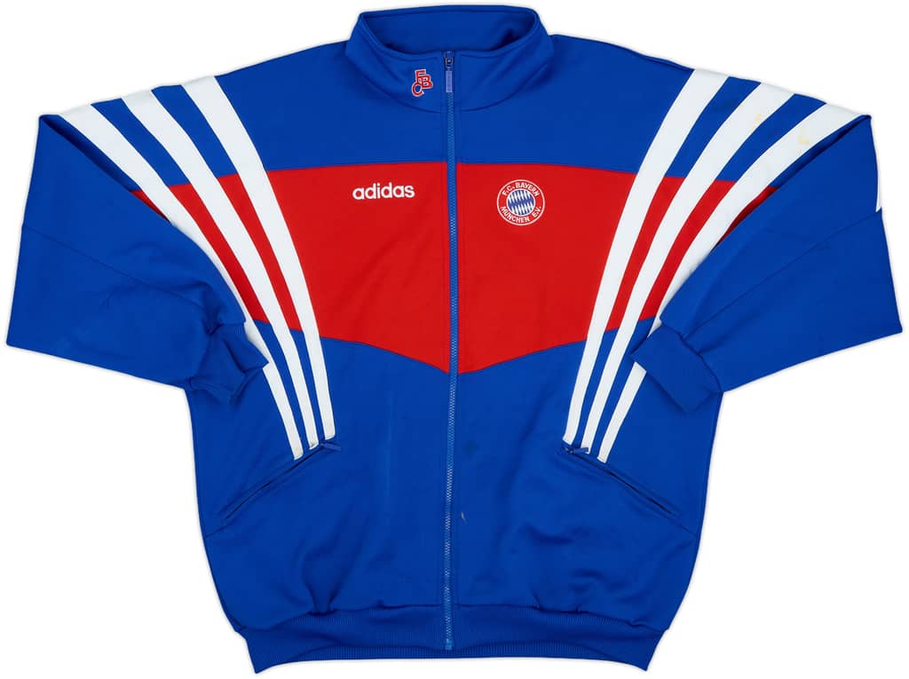 1995-96 Bayern Munich adidas Track Jacket - 7/10 - (XL)