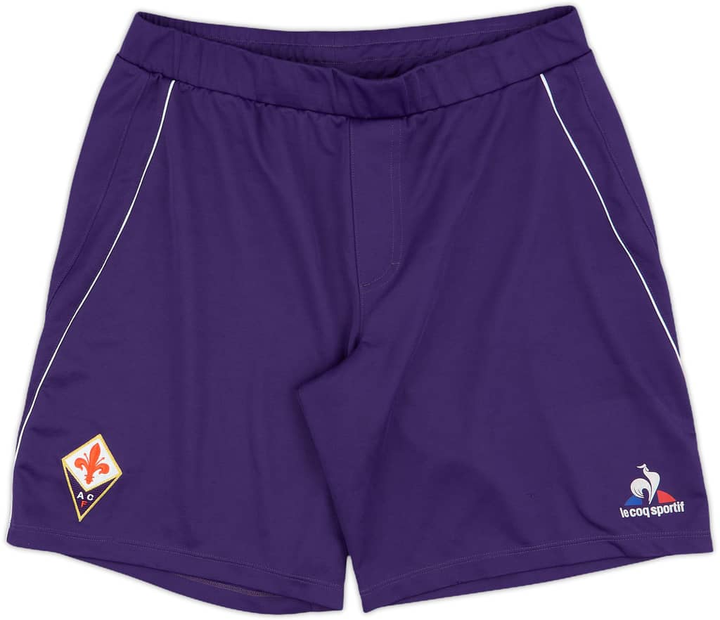 2015-16 Fiorentina Home Shorts - 8/10 - (L)