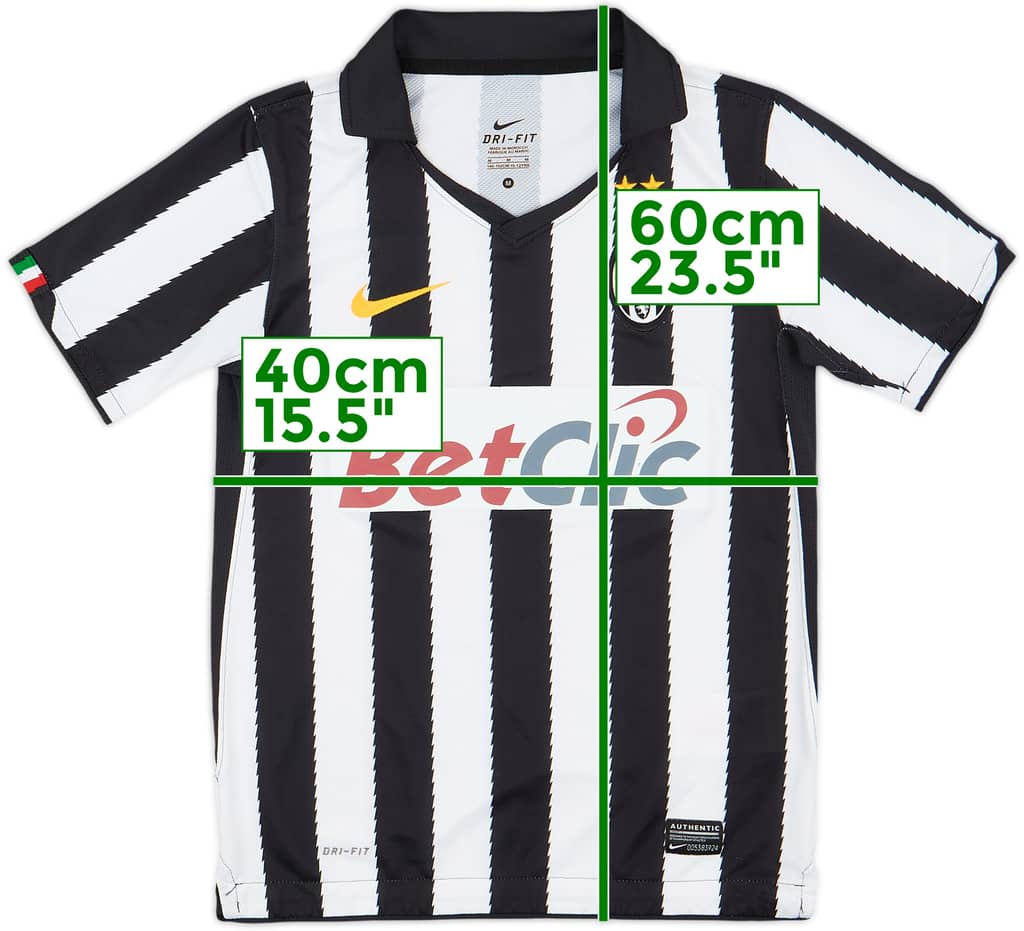 2011-12 Juventus Home Shirt - 7/10 - (M.Boys)