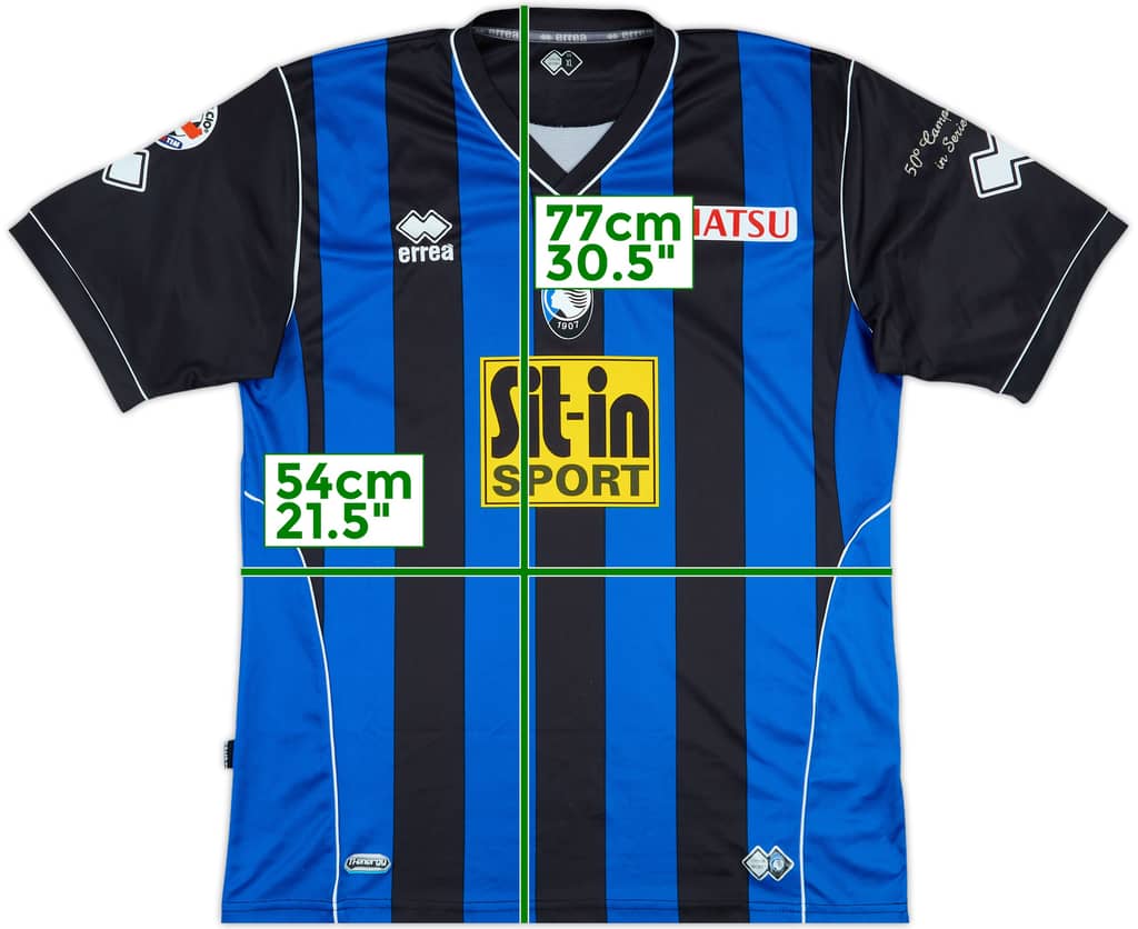 2009-10 Atalanta Home Shirt - 8/10 - (XL)