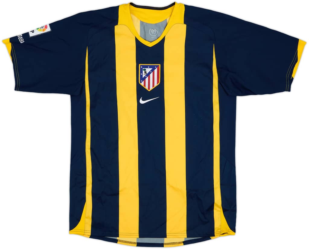 2005-06 Atletico Madrid Away Shirt - 9/10 - (M)