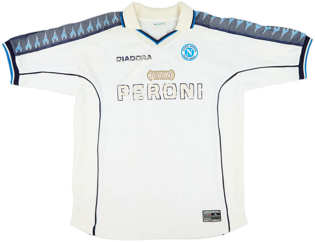 2000-01 Napoli Away Shirt - 4/10 - (XL)