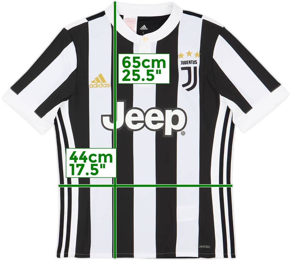 2017-18 Juventus Home Shirt - 10/10 - (L.Boys)