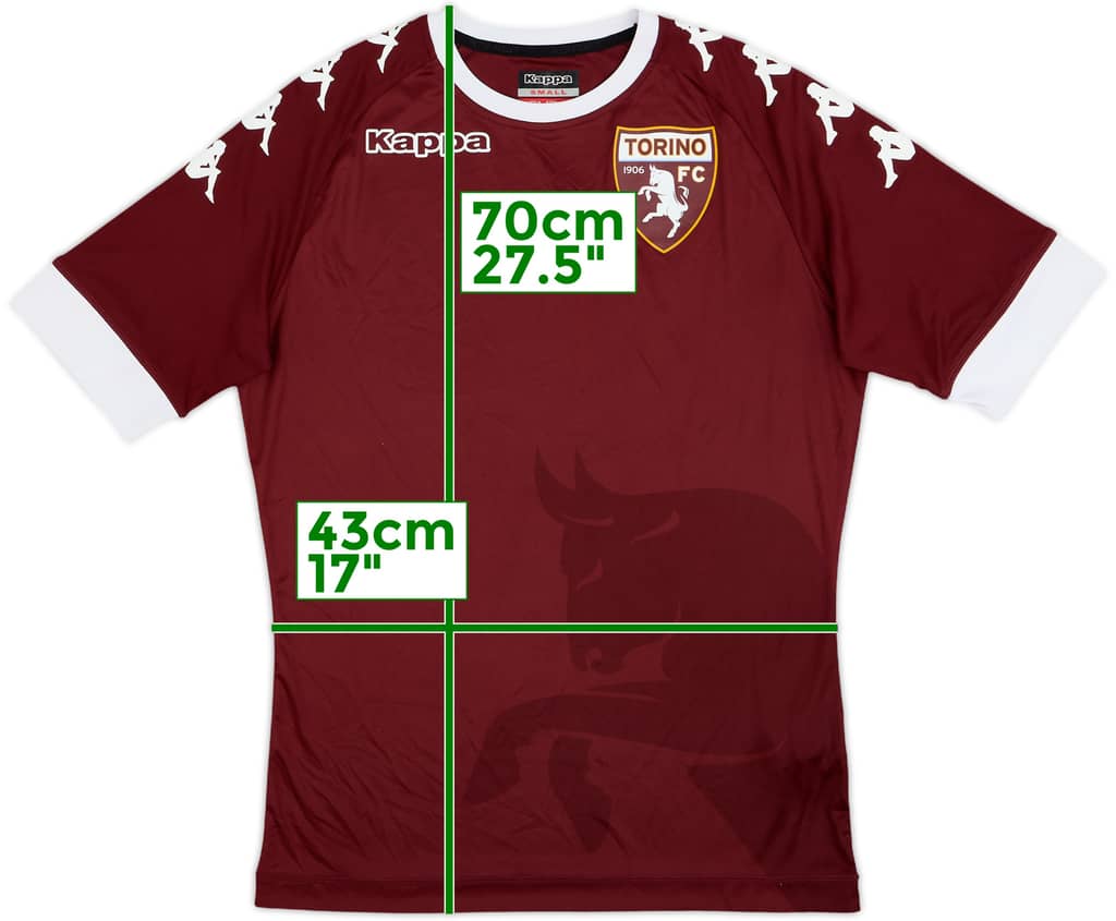 2016-17 Torino Home Shirt - 8/10 - (S)
