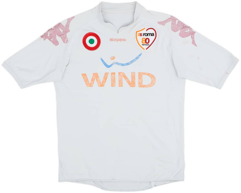 2007-08 Roma Away Shirt - 4/10 - (L)