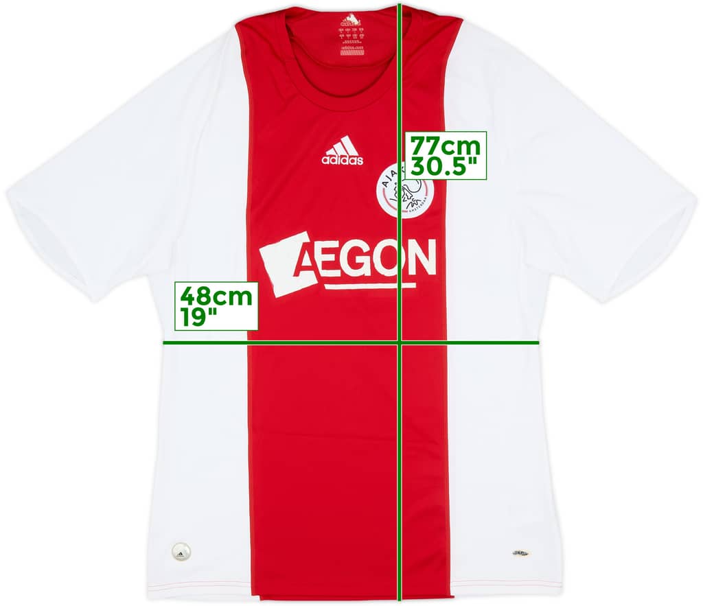 2008-09 Ajax Home Shirt - 5/10 - (L)