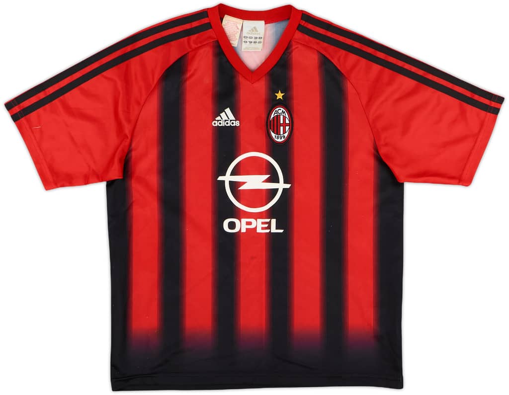 2004-05 AC Milan Home Shirt - 6/10 - (M.Boys)