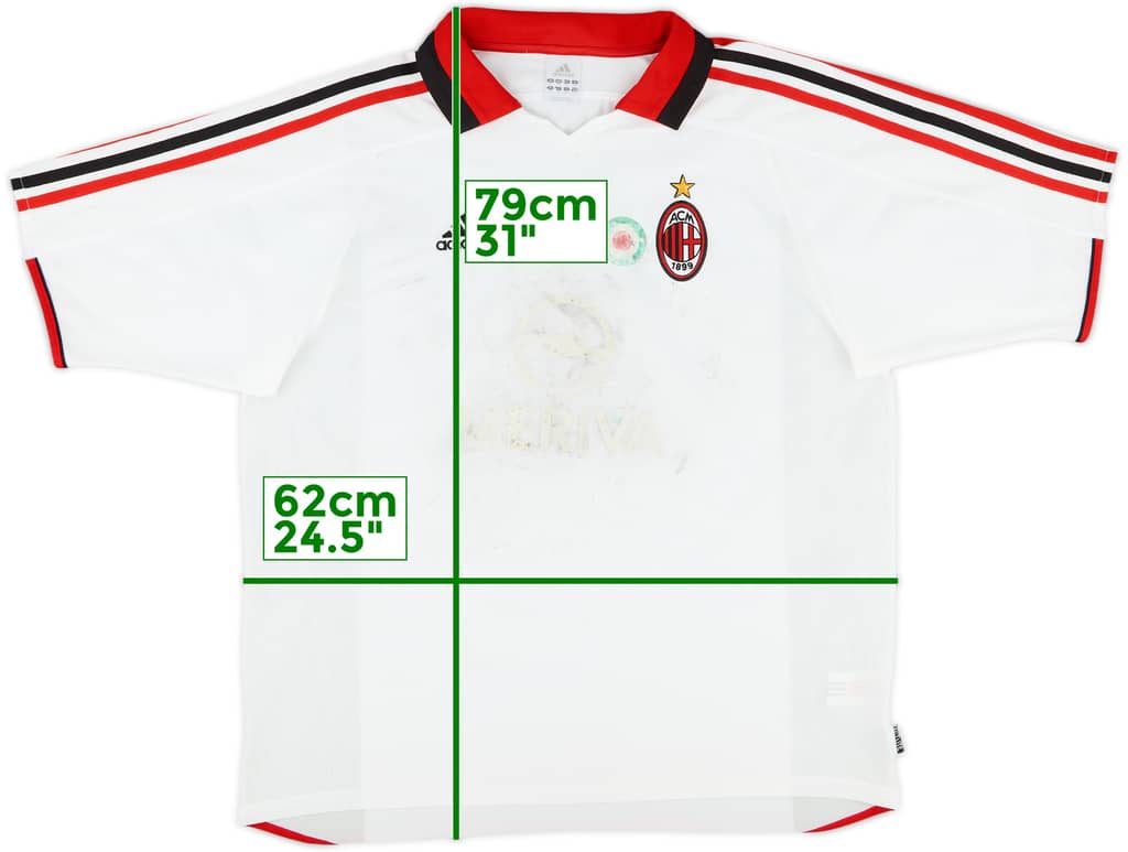 2003-04 AC Milan Away Shirt - 3/10 - (XL)