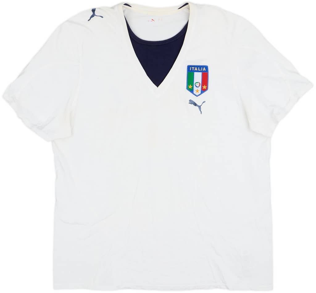 2006-07 Italy Puma Cotton Tee - 6/10 - (XL)