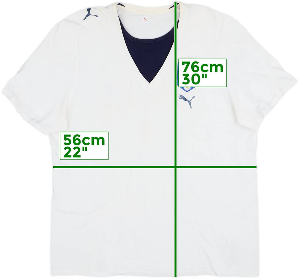 2006-07 Italy Puma Cotton Tee - 6/10 - (XL)