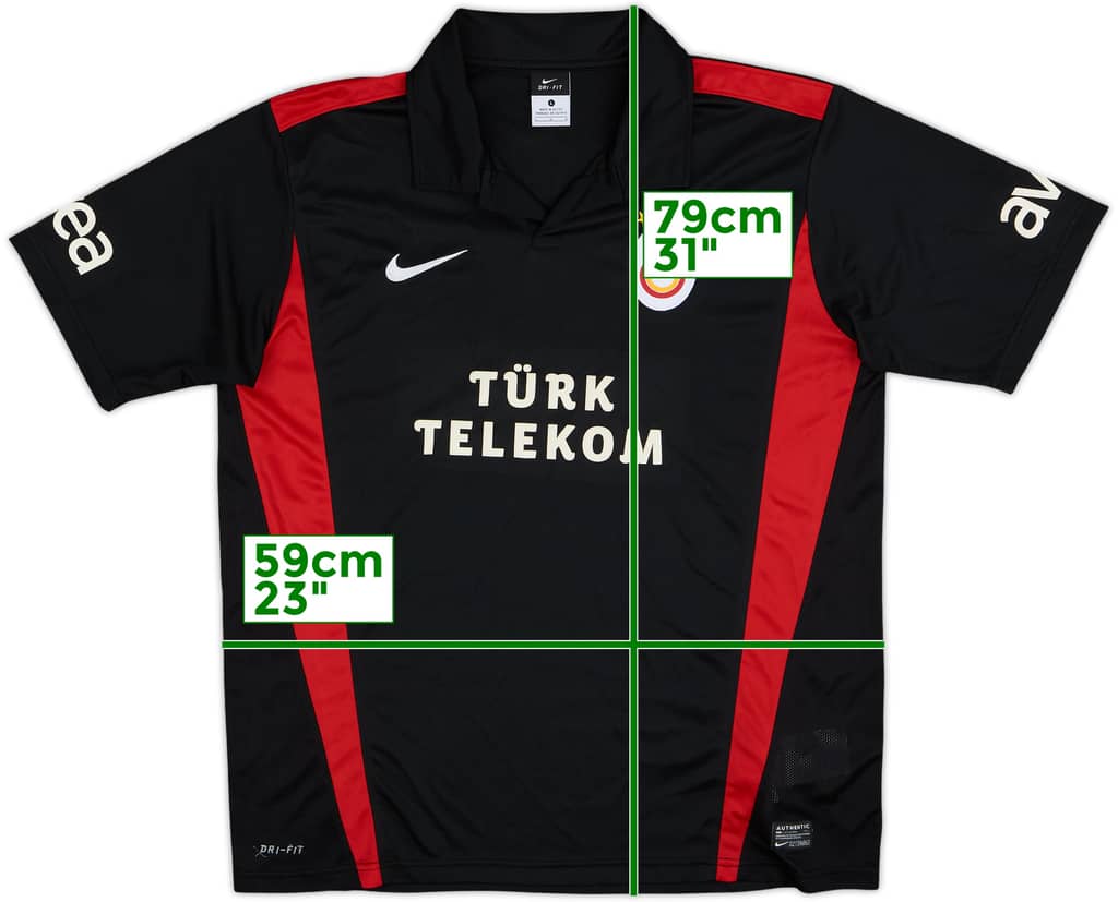 2011-12 Galatasaray Away Shirt - 8/10 - (L)